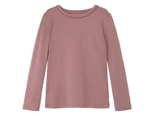 Name It twilight mauve hulmønster top